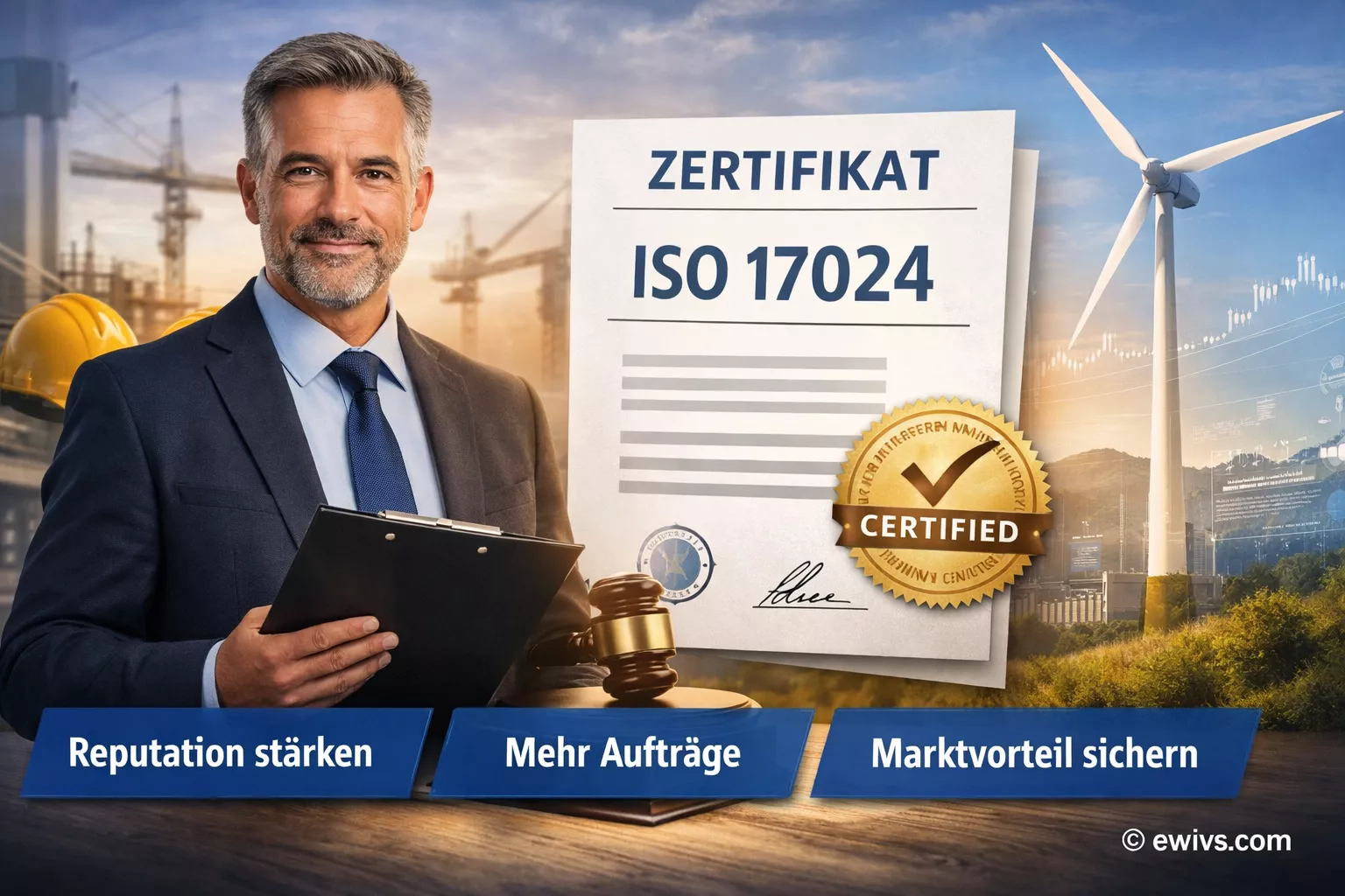 ISO 17024 Vorteile für Gutachter - Anerkennung steigern