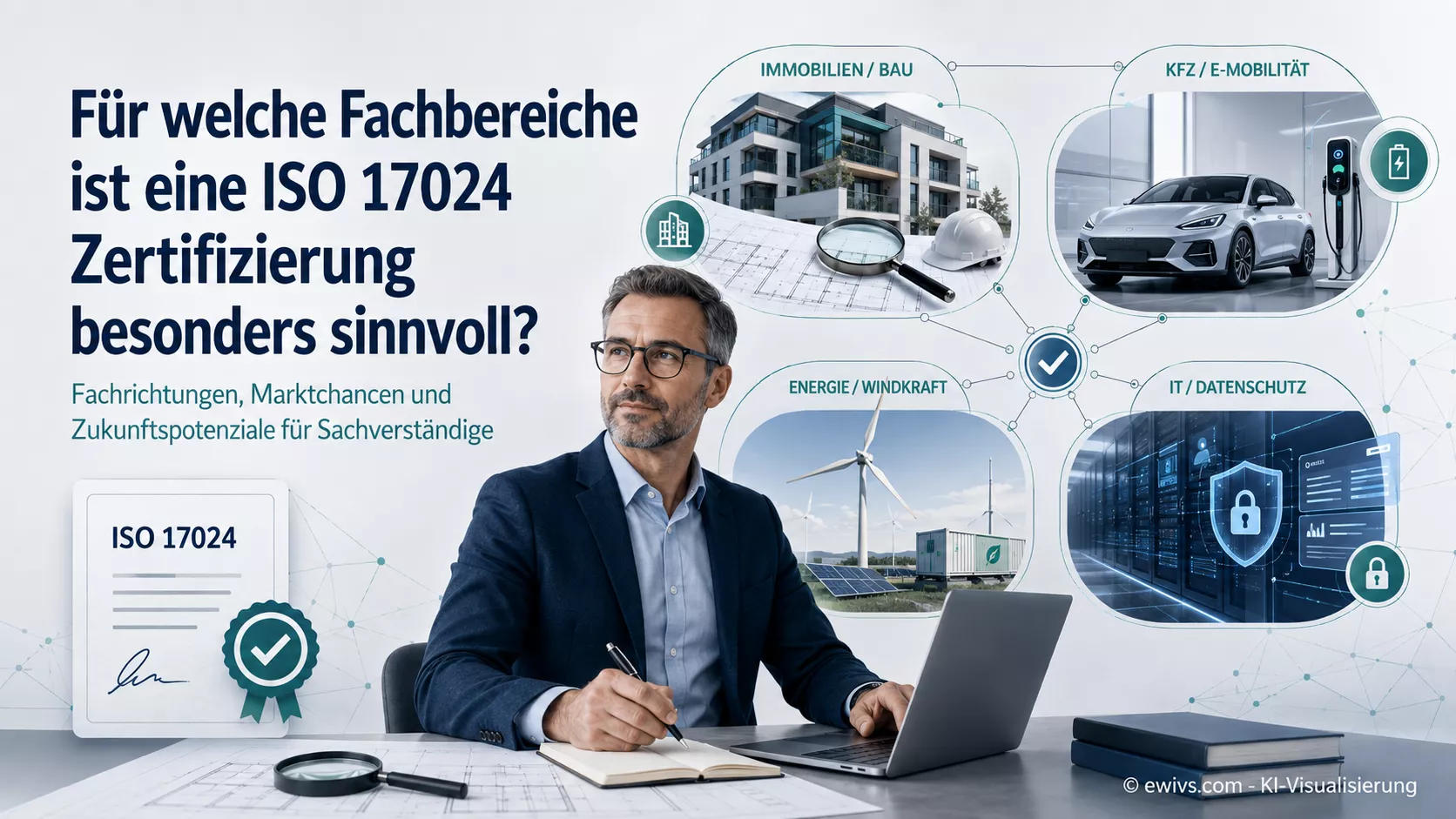Für welche Fachbereiche ist eine ISO 17024 Zertifizierung besonders sinnvoll?