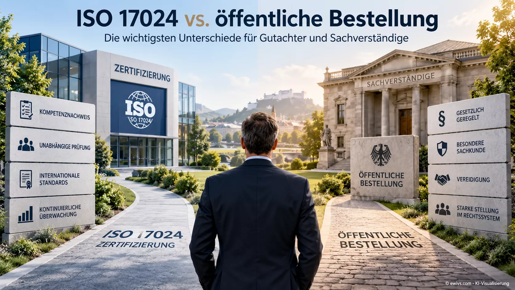 ISO 17024 vs. öffentliche Bestellung - Die wichtigsten Unterschiede